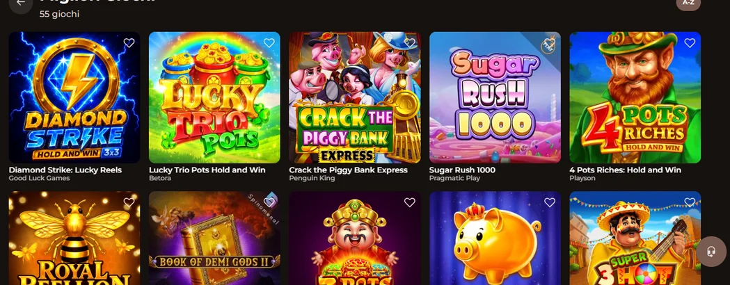 Sfoglia giochi su Roulettino